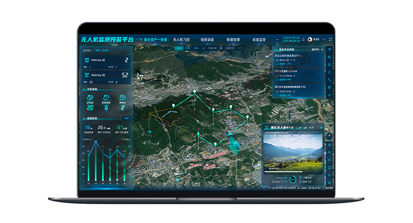 无人机巡检监测预警平台