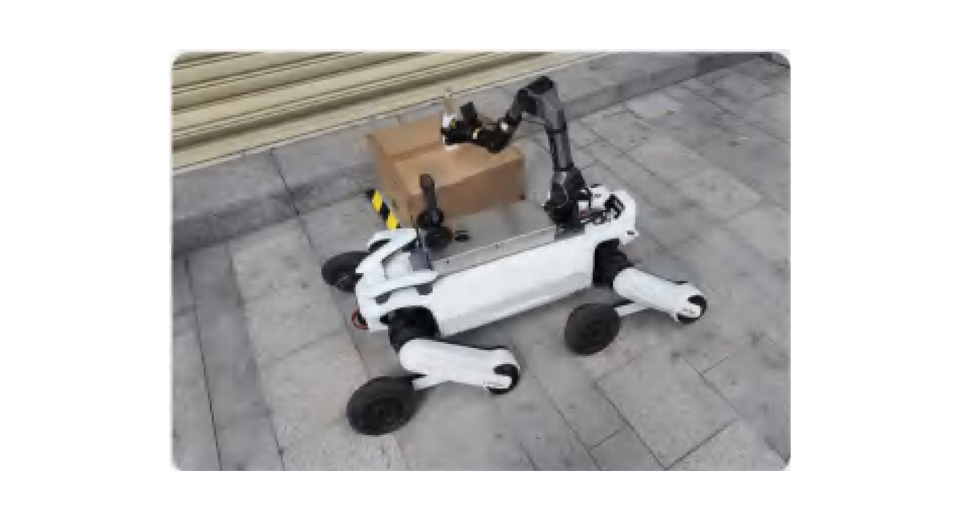 臂足协同·精准作业